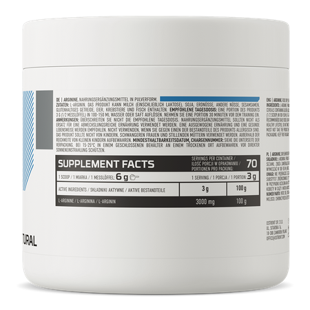 Arginine en poudre