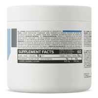 OstroVit Glutamine 300 g Orange - étiquette
