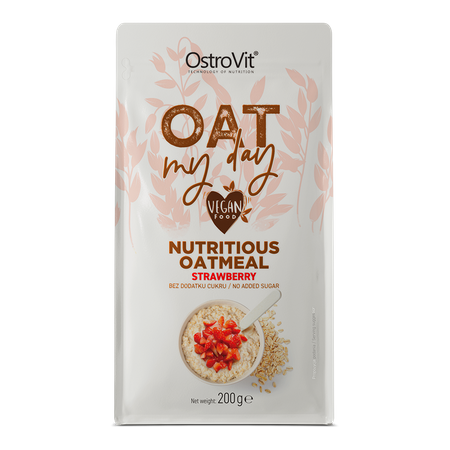 Oat my day, 2.99, 200-g-Fraise, OstroVit, Active Life