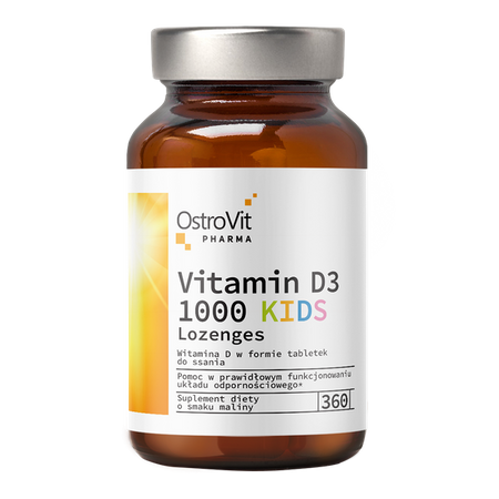 Vitamine D3 Kids à sucer 360Cp.