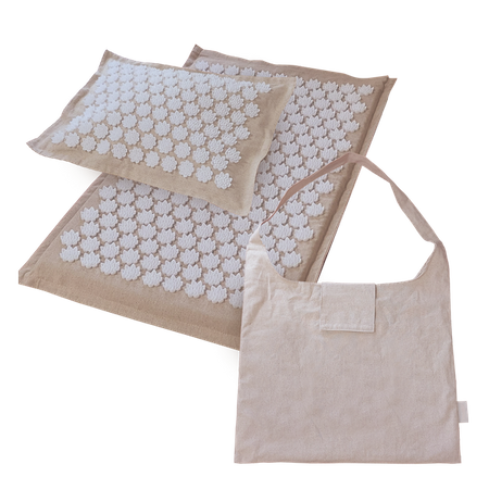 Tapis et coussin d'acupression
