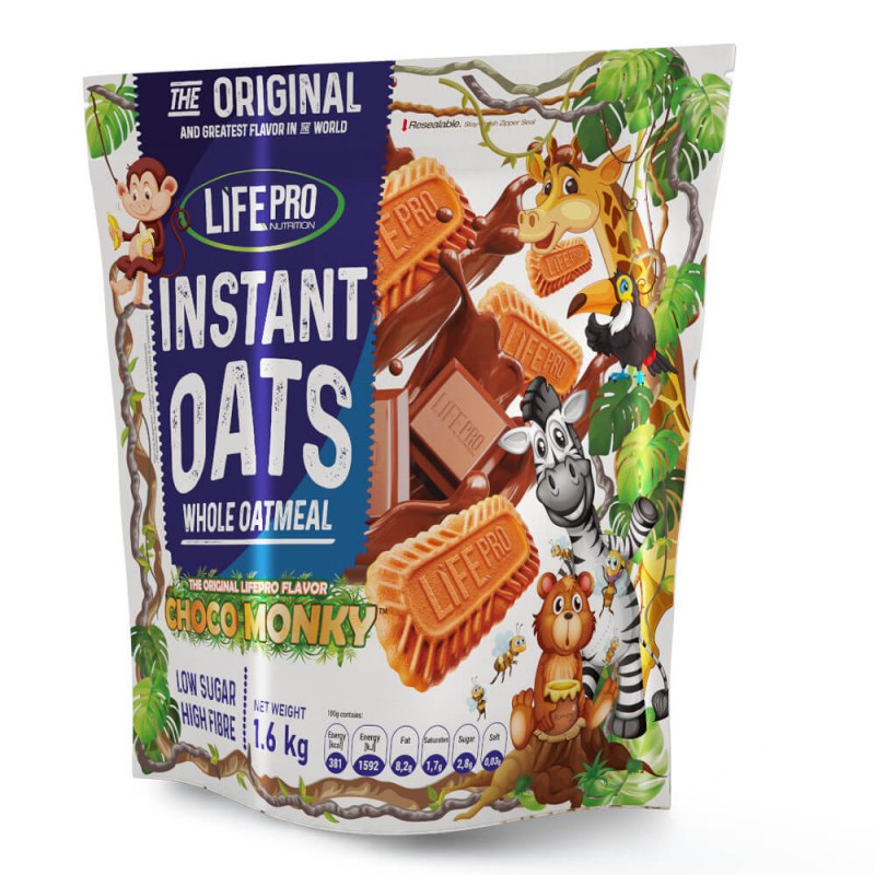 Instant oats