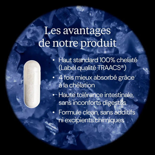 Magnésium Bisglycinate Chélaté TRAACS - Poudre