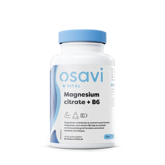 Magnesium citrate + B6, 375 mg + 4,2 mg
