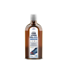 Norwegian Cod Liver Oil + D3, 1000 mg Omega 3