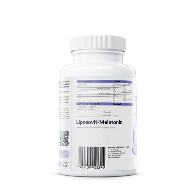 Liposomal melatonin, 1 mg
