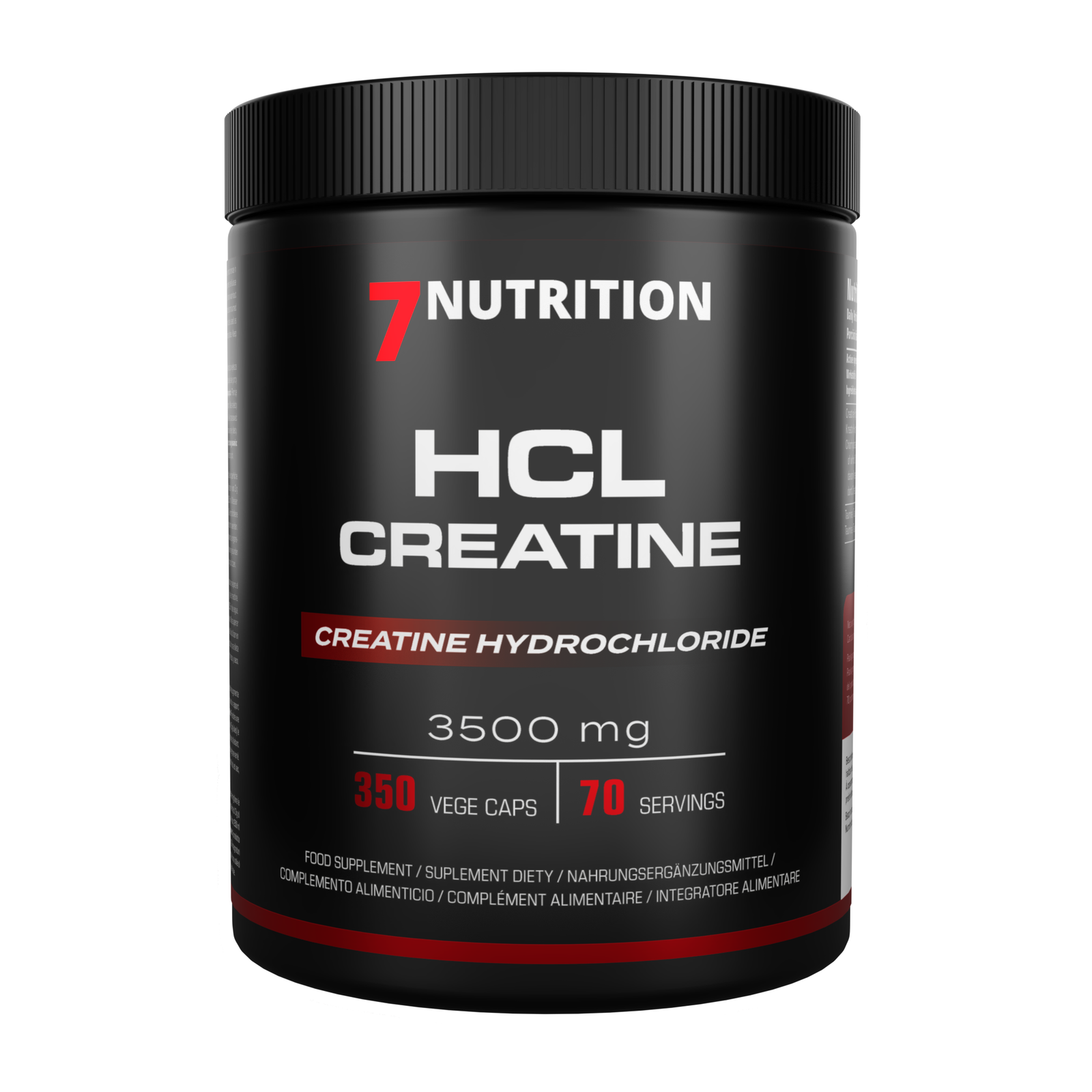 HCL Creatine 350 vege caps