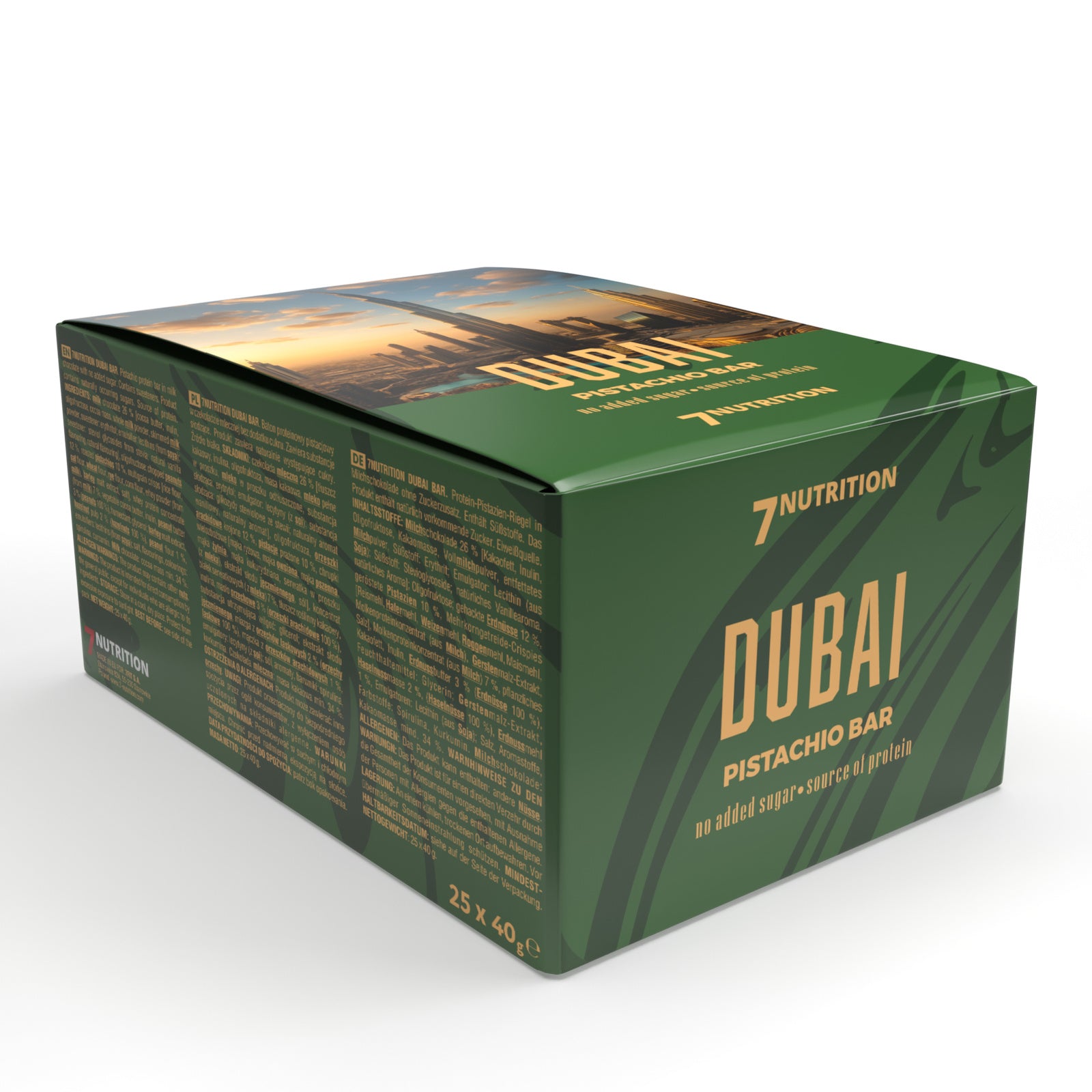 Barres Proteines - Dubai, California et Zanzibar
