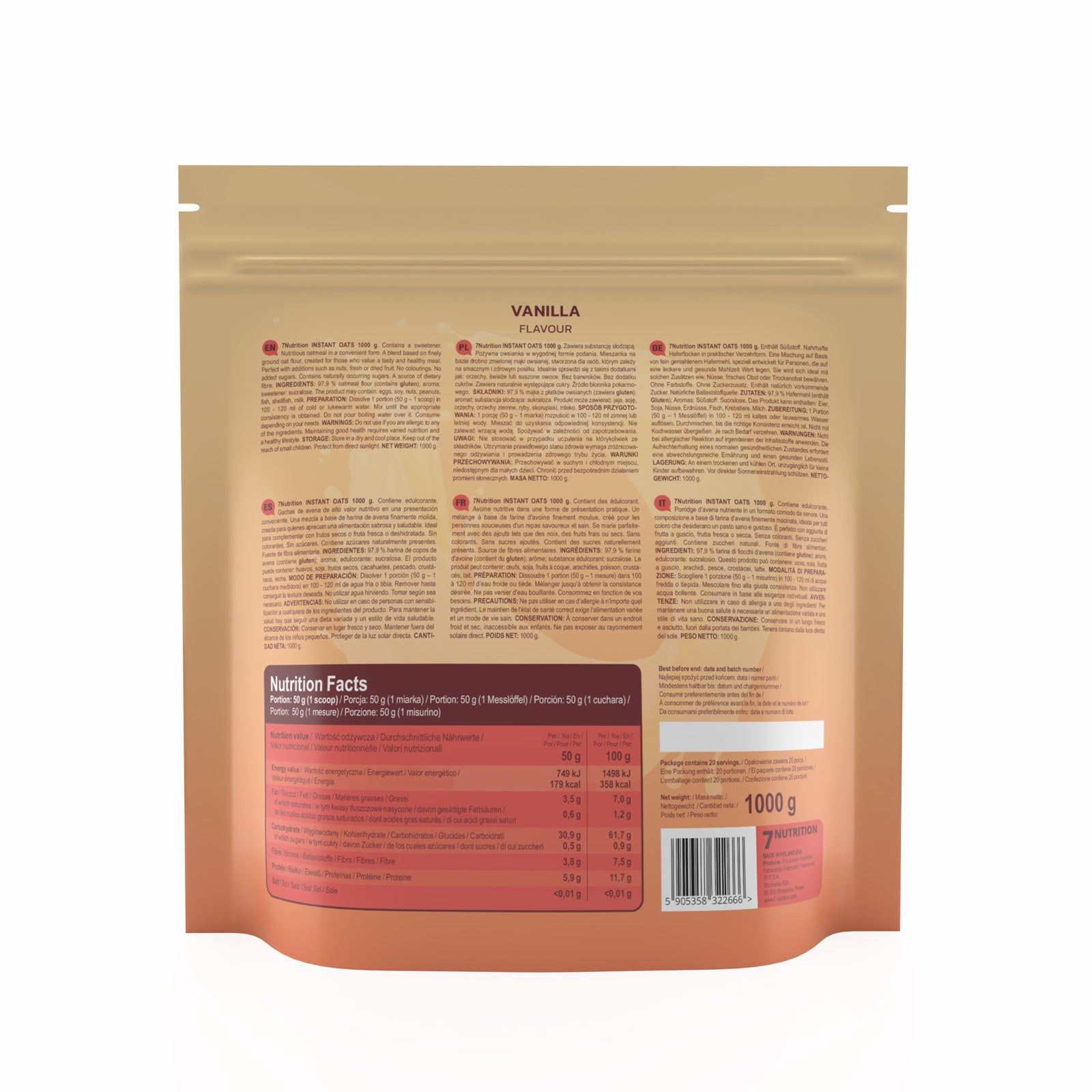 Instant OATS - flocons d’avoine