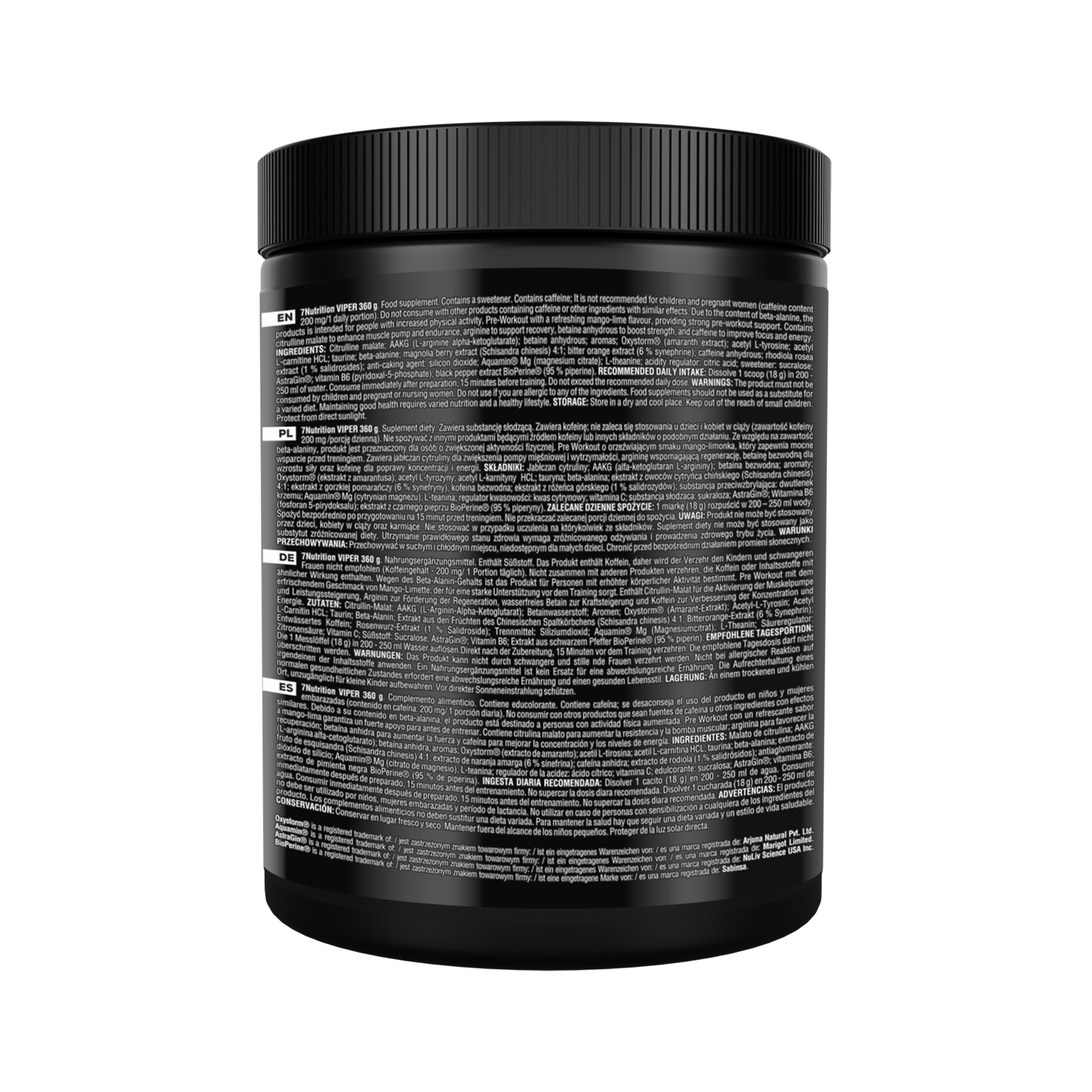 VIPER - Pre-Workout Brevetée