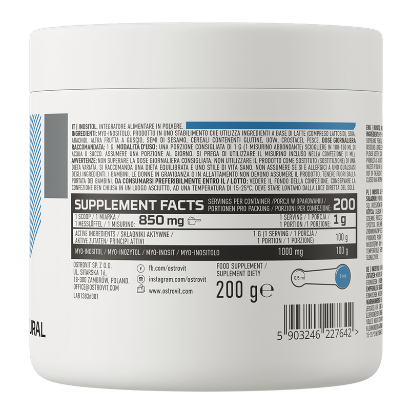 Inozytol - 100% myo-inositol pure