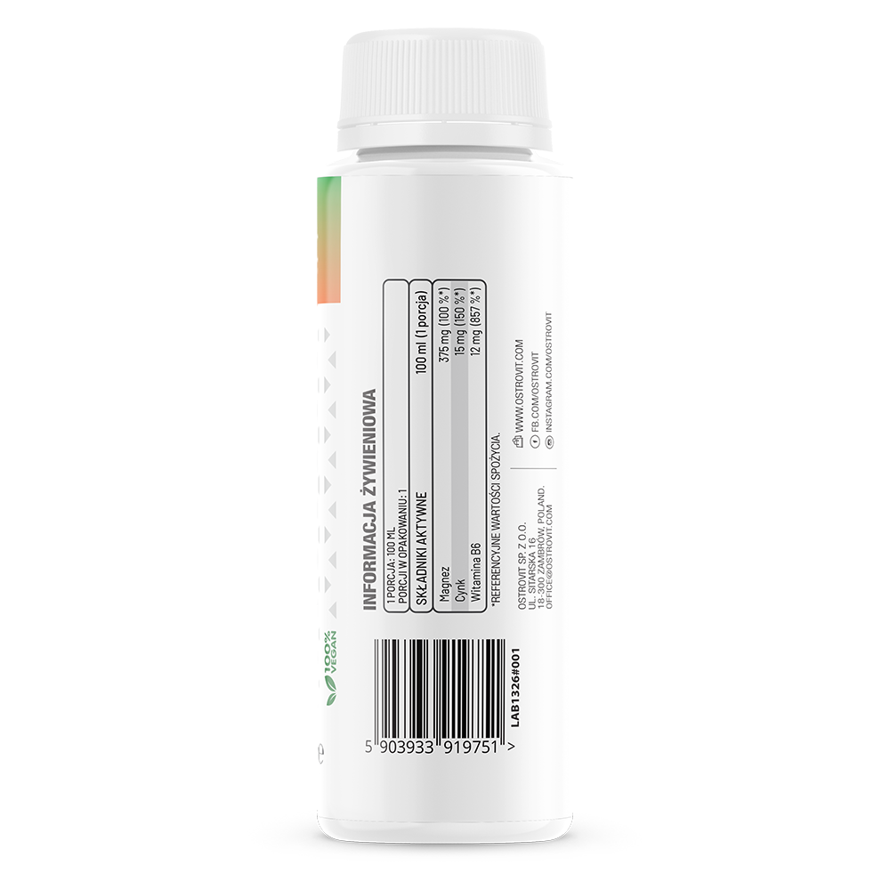 Magnesium + Zn + B6 Shot