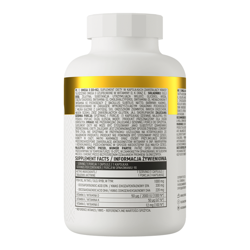 Omega 3 D3+K2