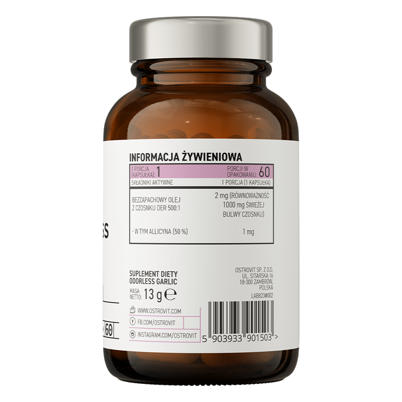 Odorless Garlic - Ail sans odeur