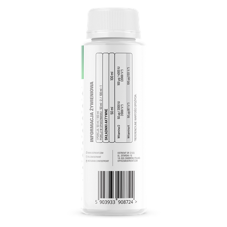 Vitamin D3 4000 IU + K2 MK-7 Shot