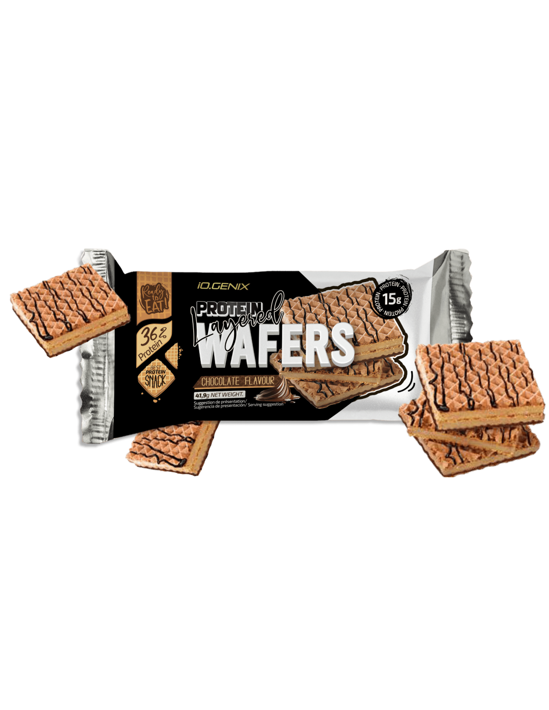 Protein Layered Wafers
