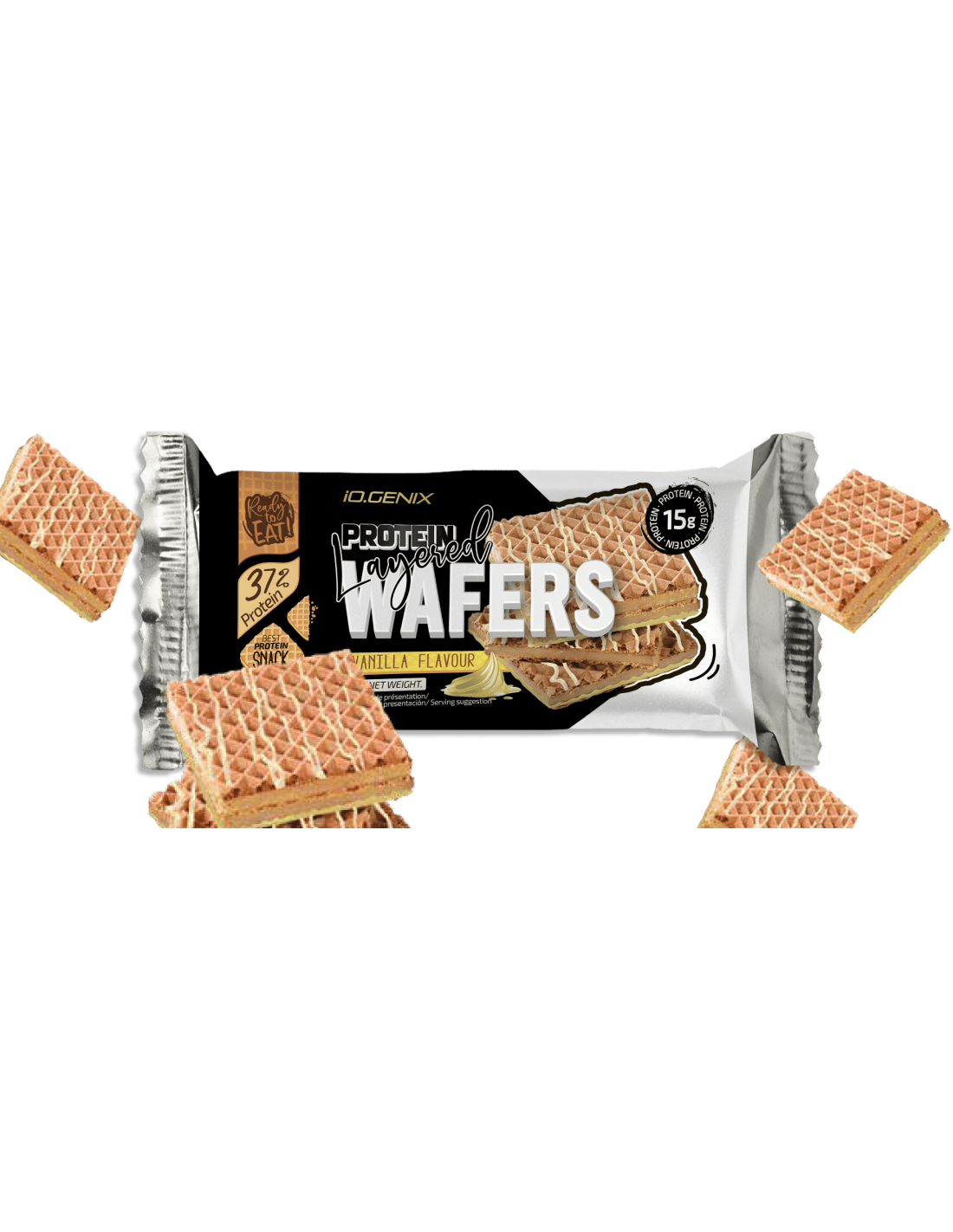 Protein Layered Wafers