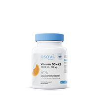 Vitamin D3 + K2, 4000 IU + 150 μg