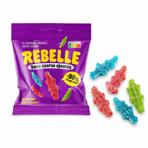 REBELLE – Bonbons sans sucres