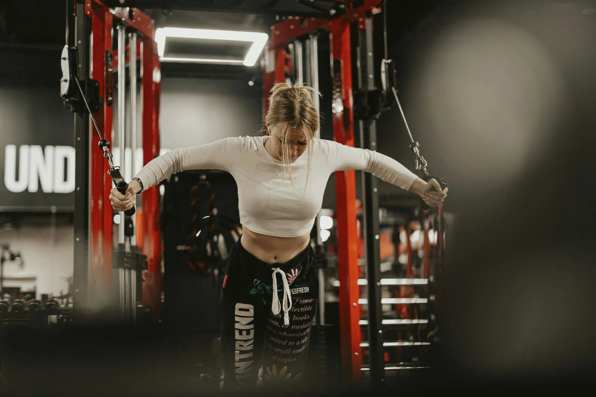 Entrainement de musculation intense 