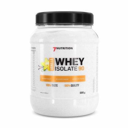 Whey Isolate 90,   24.79,  500-g-Vanille,  7Nutrition,  Active Life