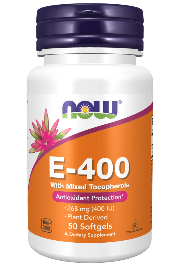 Vitamin E-400 - Natural (Mixed Tocopherols)