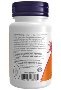 Vitamin E-400 - Natural (Mixed Tocopherols)