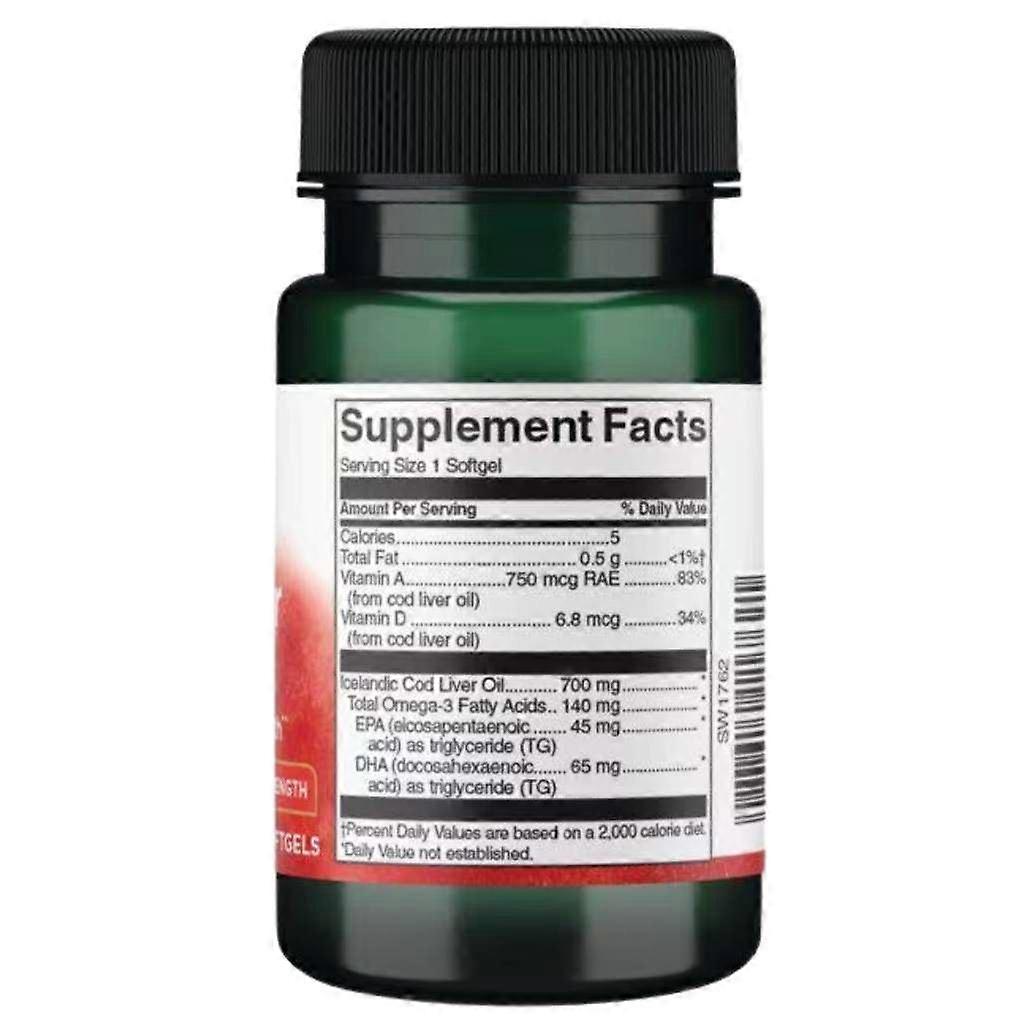 Cod Liver Oil 700mg Double-Strength
