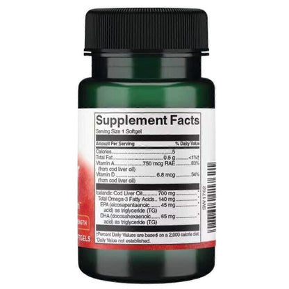 Cod Liver Oil 700mg Double-Strength