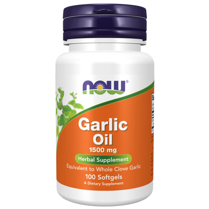 Garlic Oil 1500 mg Softgels - Huile d'ail