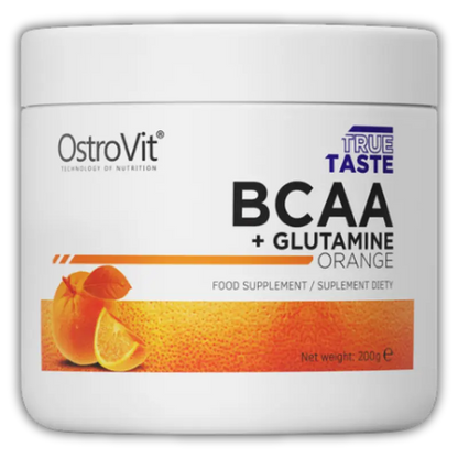 BCAA + Glutamine en poudre,   15.89,  200-g-Orange,  OstroVit,  Active Life