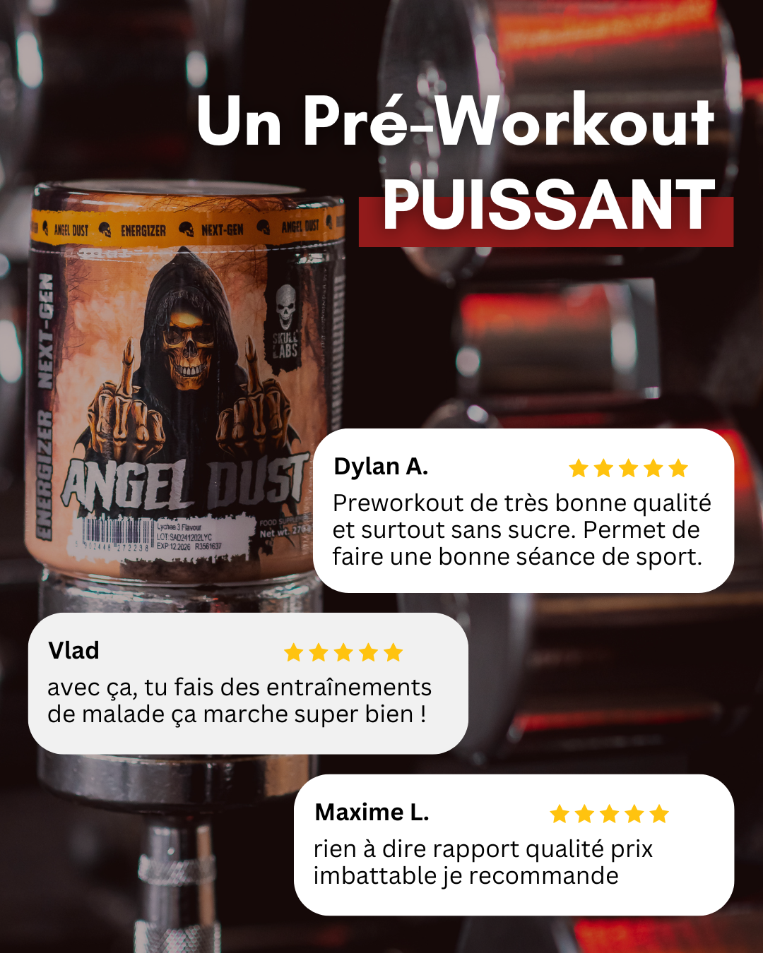 Angel Dust Pre-Workout