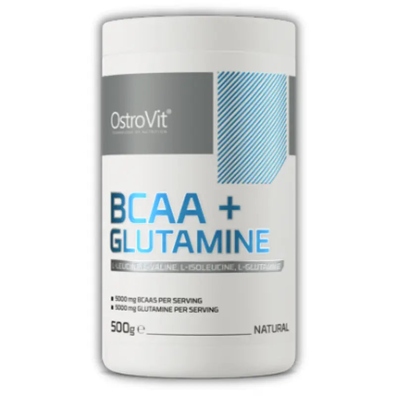 BCAA + Glutamine en poudre,   29.99,  500-g-Naturel,  OstroVit,  Active Life