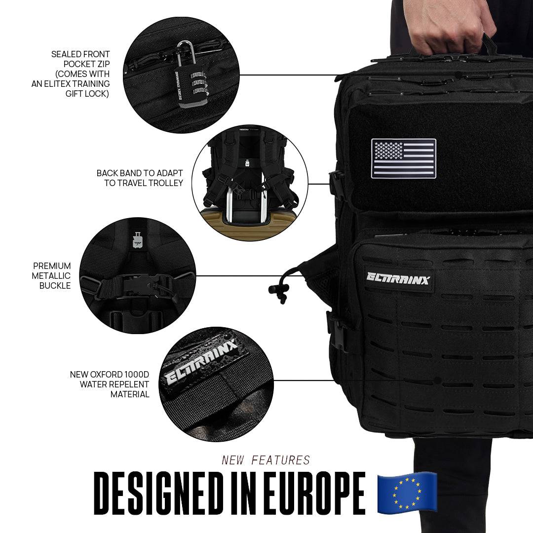 Sac a Dos 25L Tactique - V2 Compartiment Alimentaire