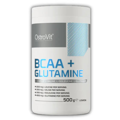 BCAA + Glutamine en poudre,   29.99,  500-g-Citron,  OstroVit,  Active Life