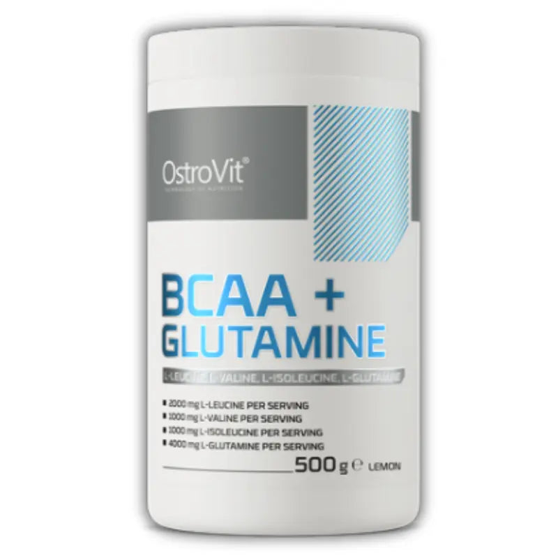 BCAA + Glutamine en poudre,   29.99,  500-g-Citron,  OstroVit,  Active Life