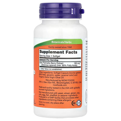 Saw Palmetto Extract, 160mg