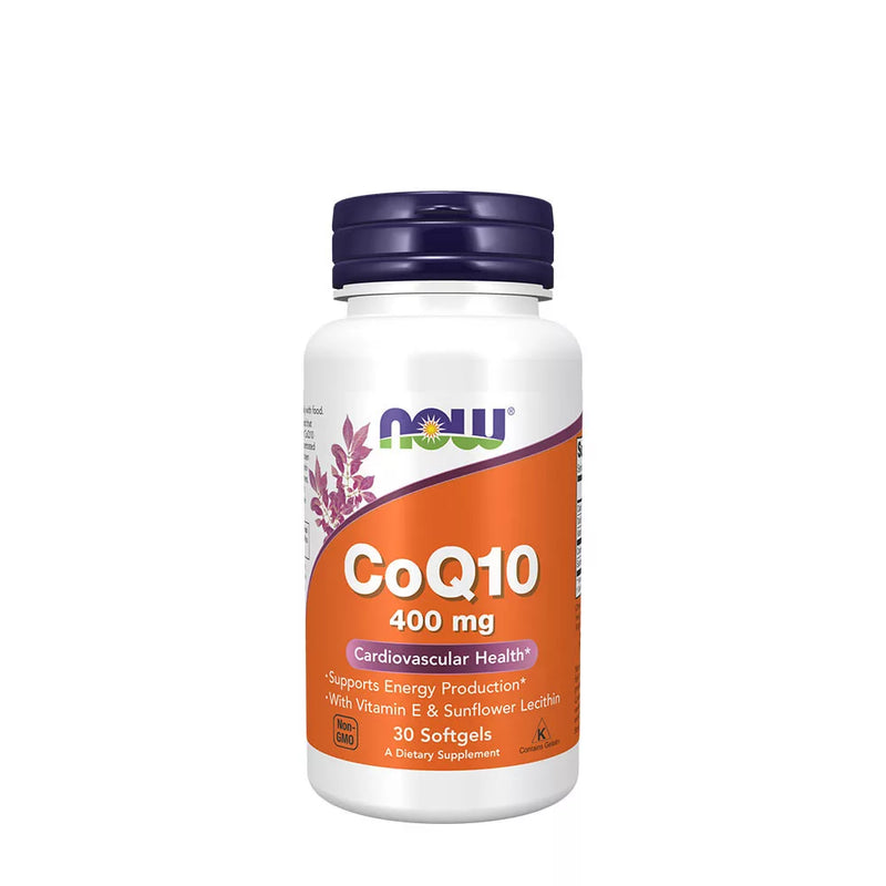 CoQ10 400 mg Now Foods – 30 softgels