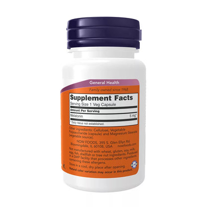 Melatonin 5 mg,   ,  ,  Now Foods,  Active Life