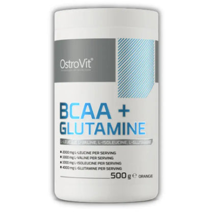 BCAA + Glutamine en poudre,   29.99,  500-g-Orange,  OstroVit,  Active Life