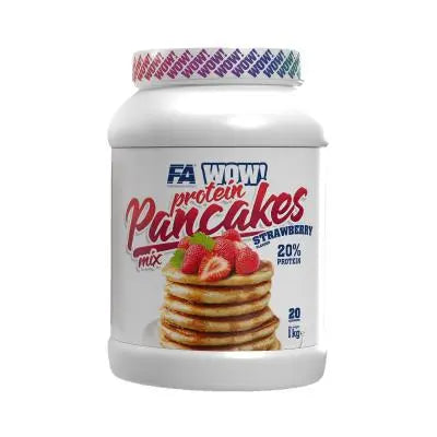 WOW Pancakes Protéinés,   19.99,  Fraise,  FAuthority,  Active Life