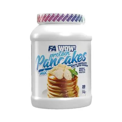 WOW Pancakes Protéinés,   19.99,  Coco-au-chocolat-blanc,  FAuthority,  Active Life