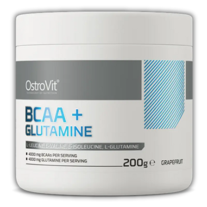 BCAA + Glutamine en poudre,   15.89,  200-g-Pamplemousse,  OstroVit,  Active Life