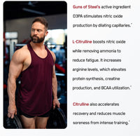SteelFit Guns of Steel – Liquide chauffant 89 ml