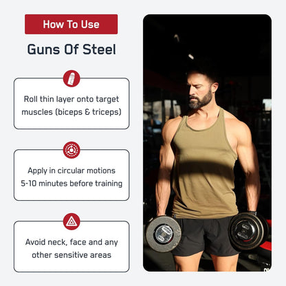 SteelFit Guns of Steel (muscle pump)