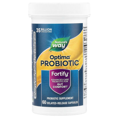 Probiotique Optima®, Fortify®, Confort intestinal, 35 milliards