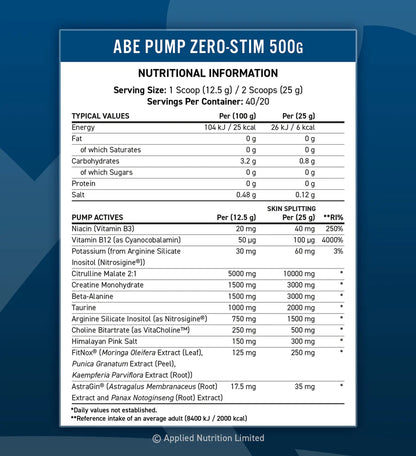ABE Pump Zero-Stim