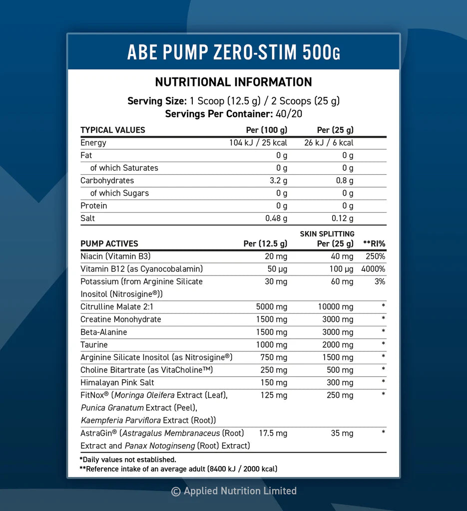 ABE Pump Zero-Stim