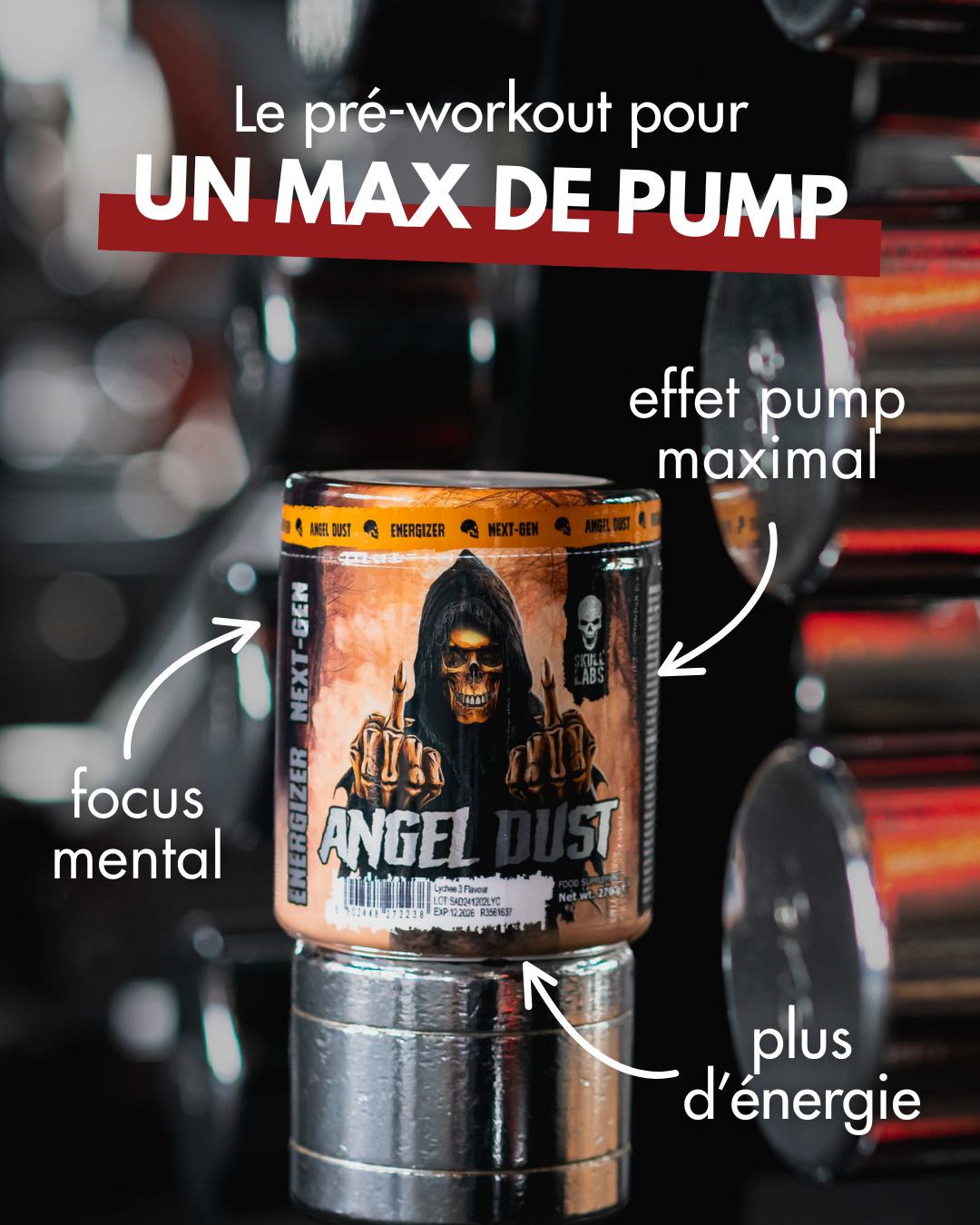 Angel Dust Pre-Workout