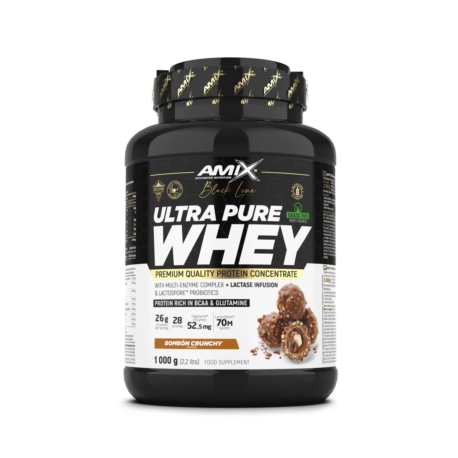 Proteine de lactoserum ultra pure - Black Line